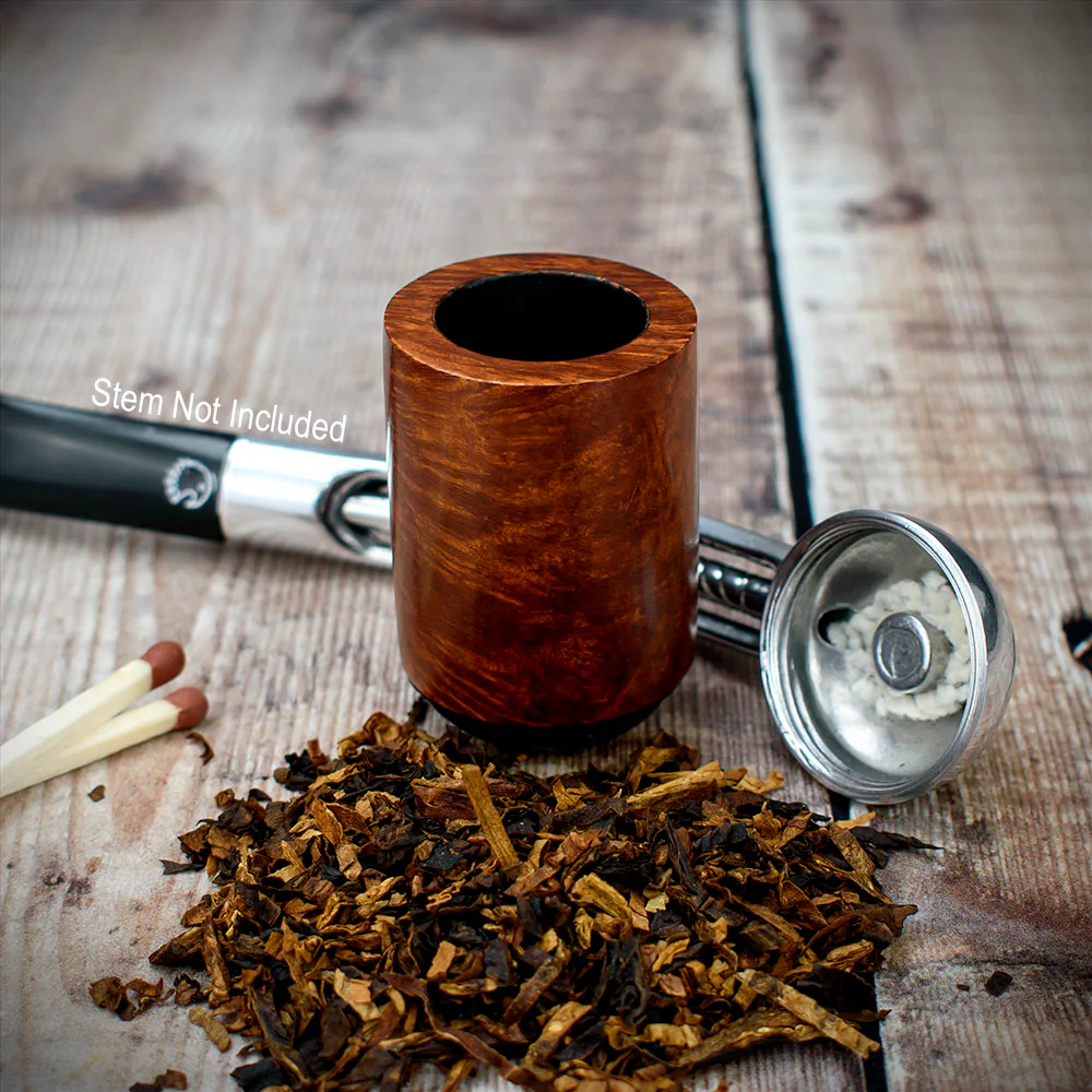 Falcon Pipe Bowl - Short Stack Chimney Smooth