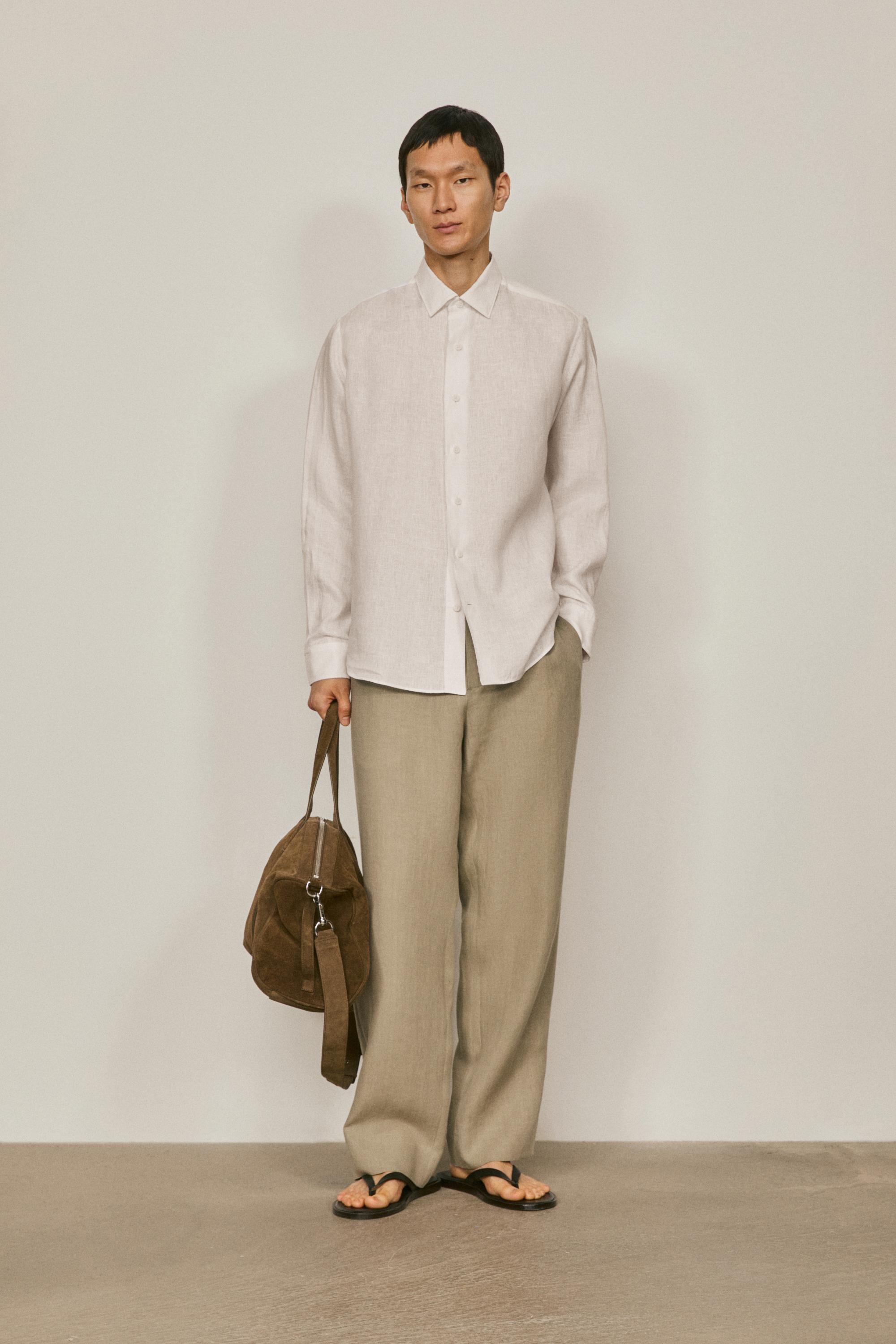 Camisa extrafina 100% lino - LIMITED EDITION