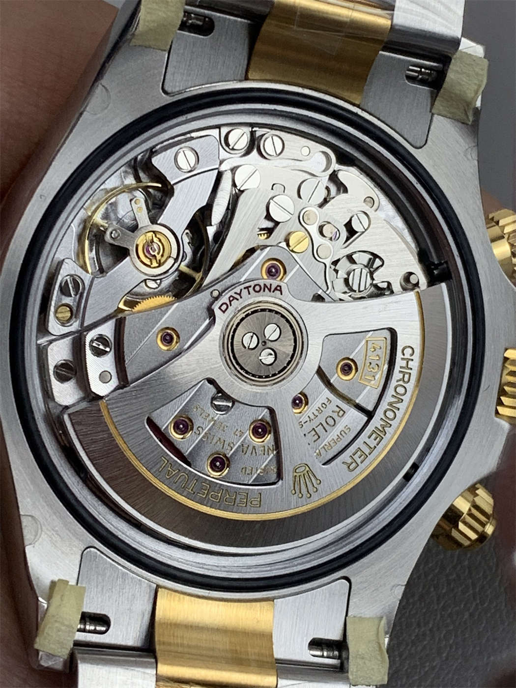 VSF Daytona Two Tone Black Dial Replica – Rolex 126503