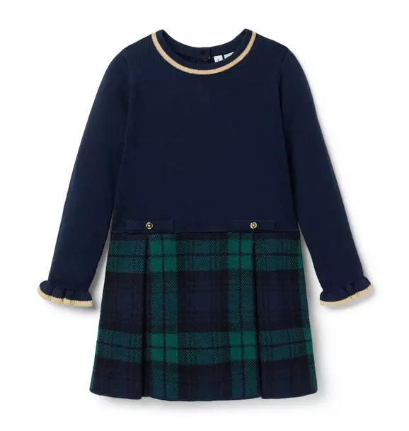 The Tartan Sweater Dress