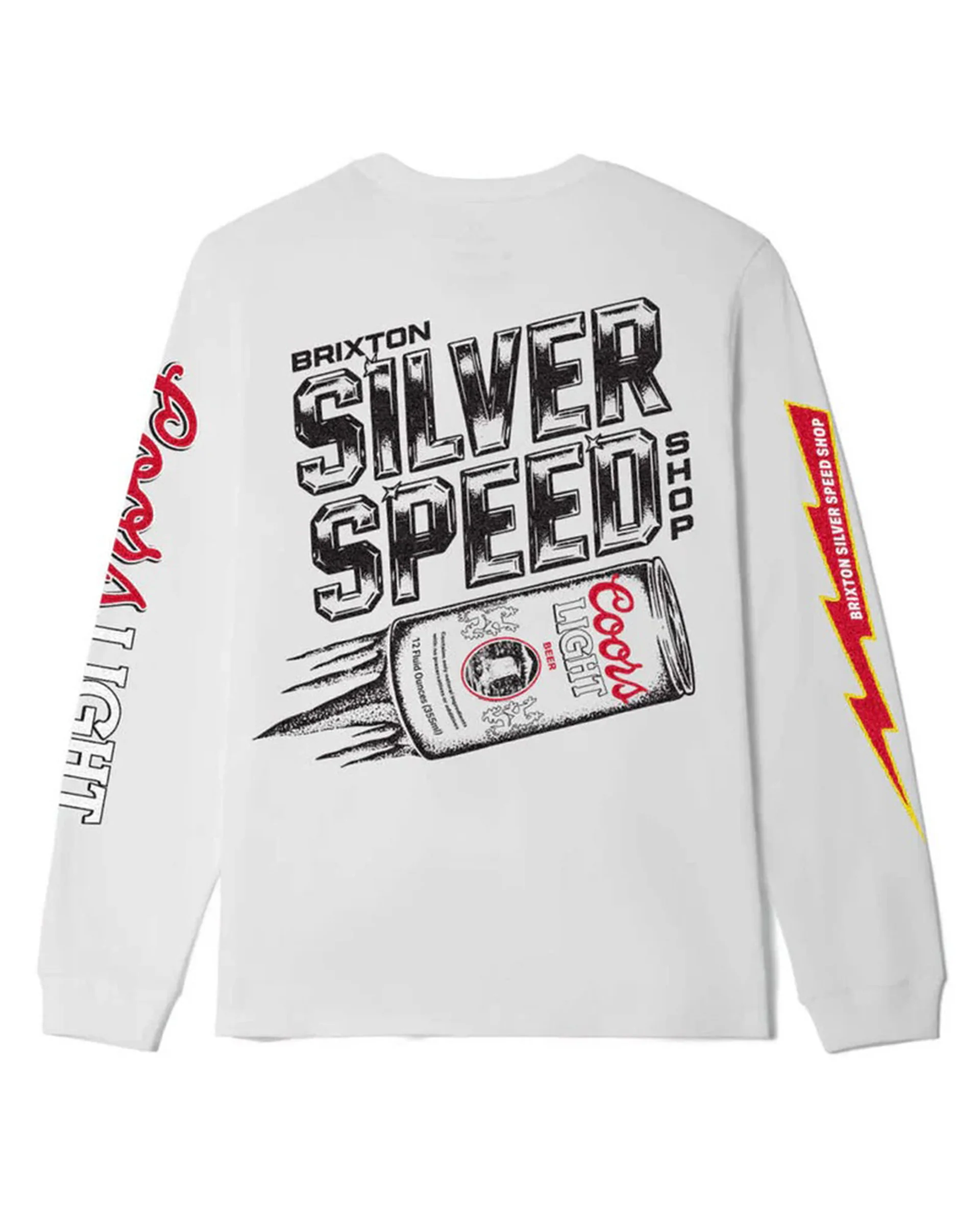 Brixton x Coors Light Blower L/S Shirt - White