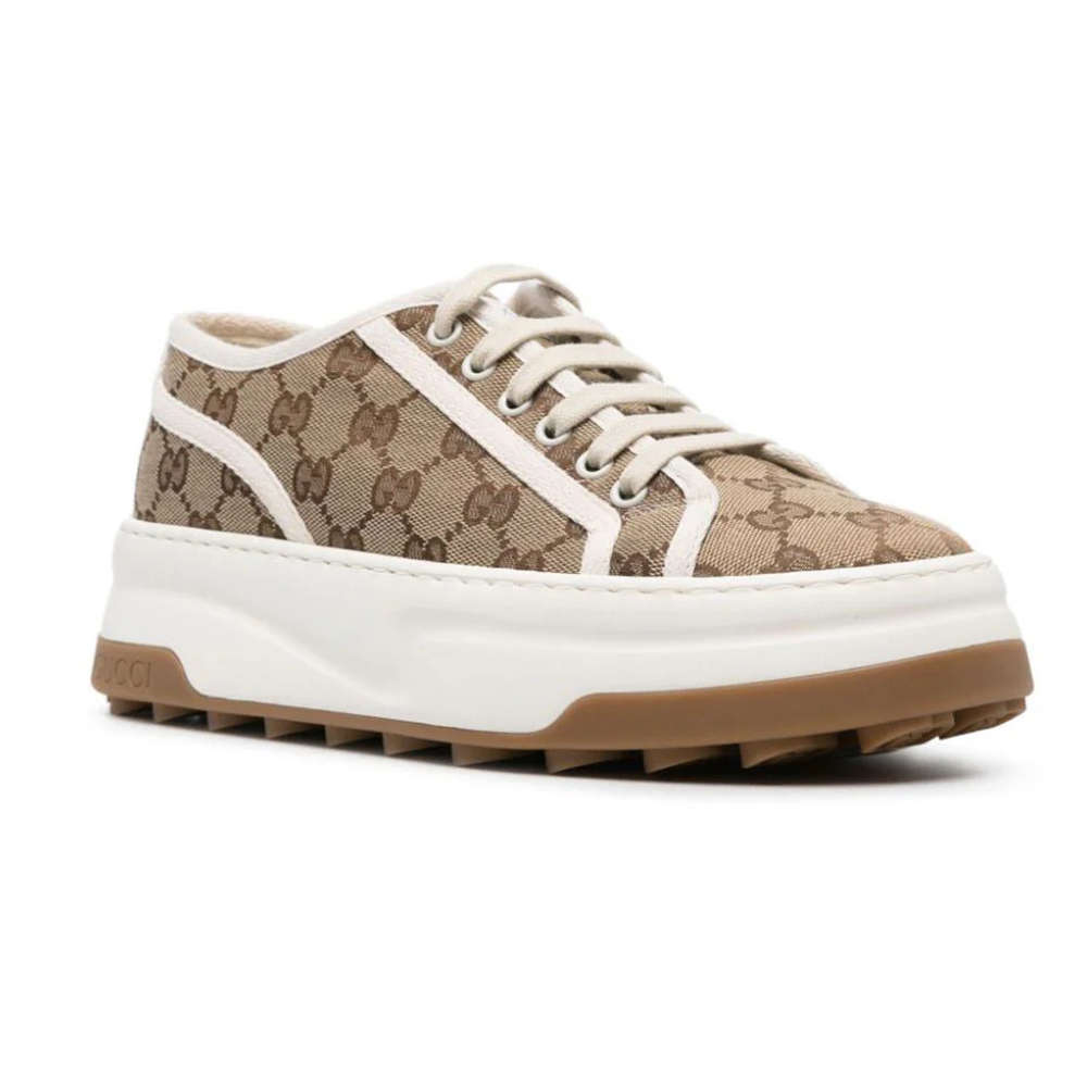 Men’s GUC GG Canvas Panelled Sneakers