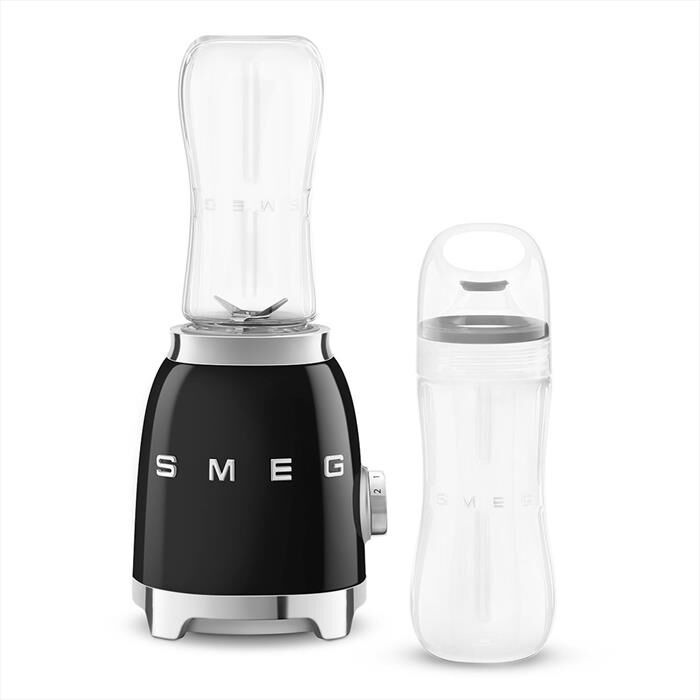 SMEG - Frullatore Compatto 50's Style- PBF01BLEU-Nero
