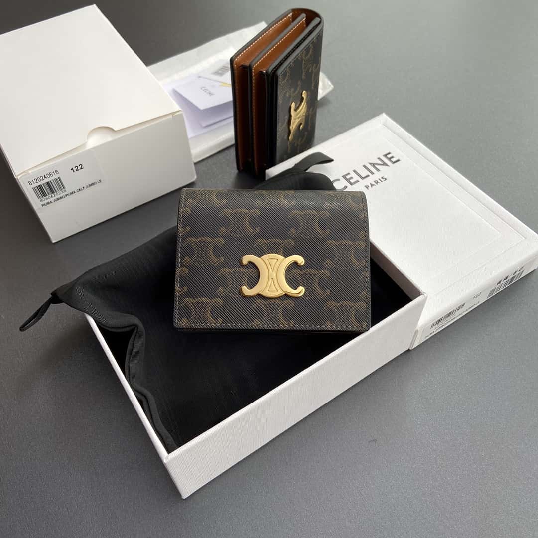 【Celine】Popular Women's Triomphe Compact Wallet