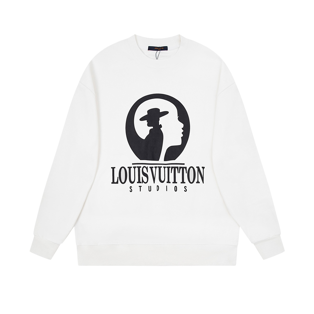LV Hoodies White