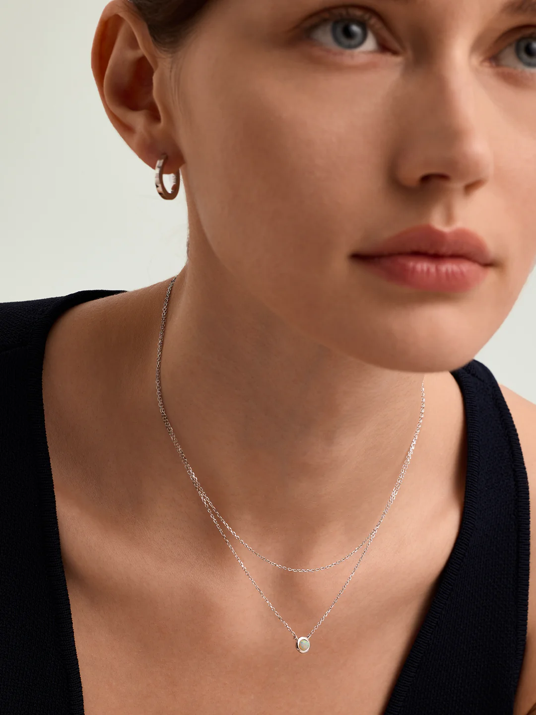 Opal Layered Necklace