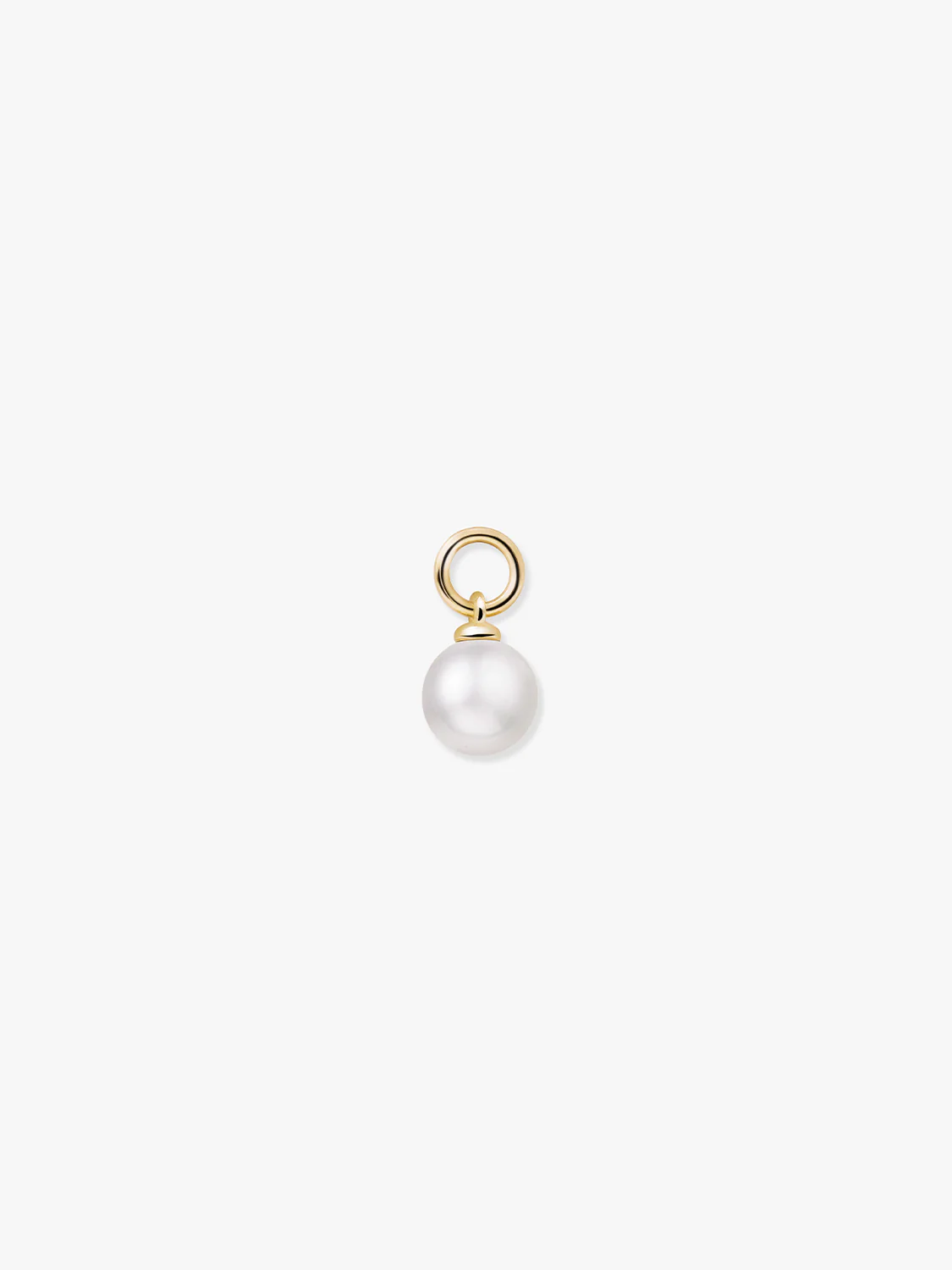Pearl Hoop Charm