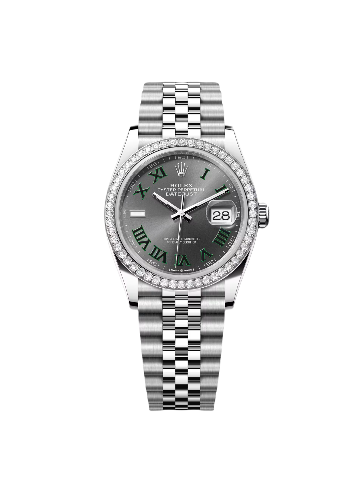 Rolex  Datejust 126284RBR Slate Dial 36mm