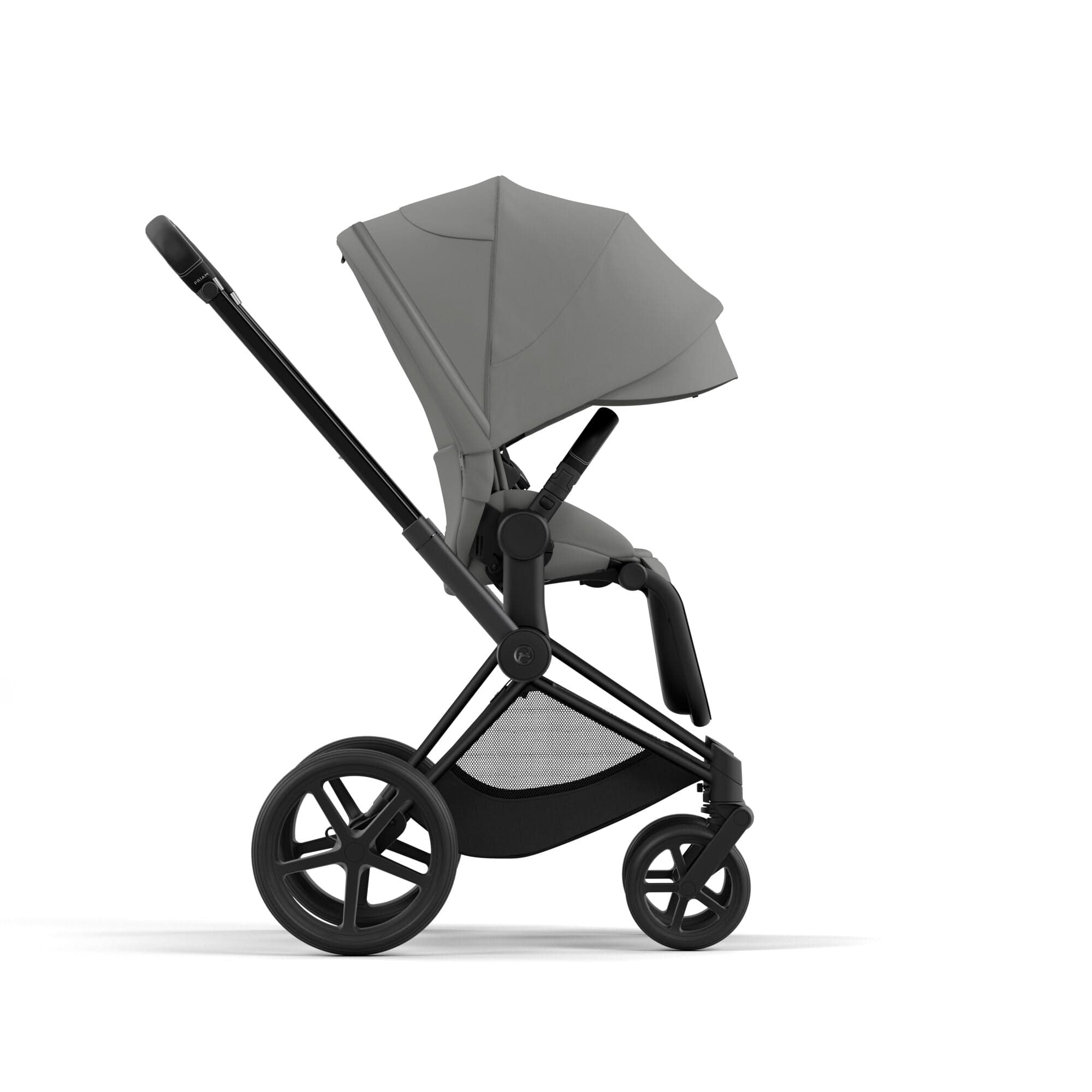 Cybex Priam 4 Stroller (One Box) - Matte Black / Mirage Grey
