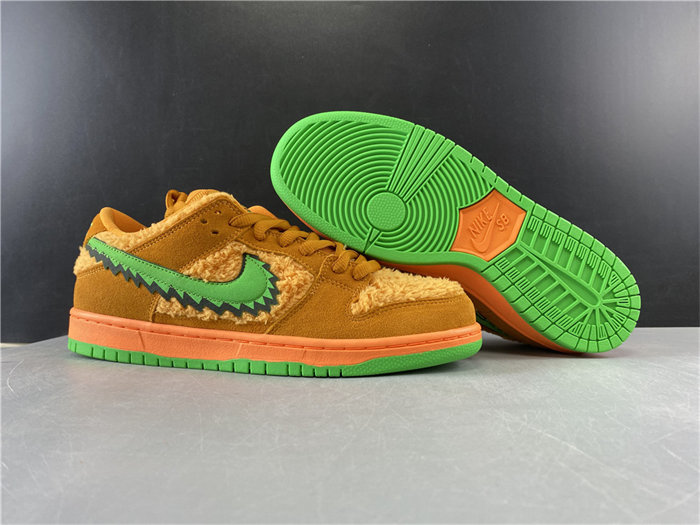 NK SB Dunk Low Grateful Dead Bears Orange CJ5378 800