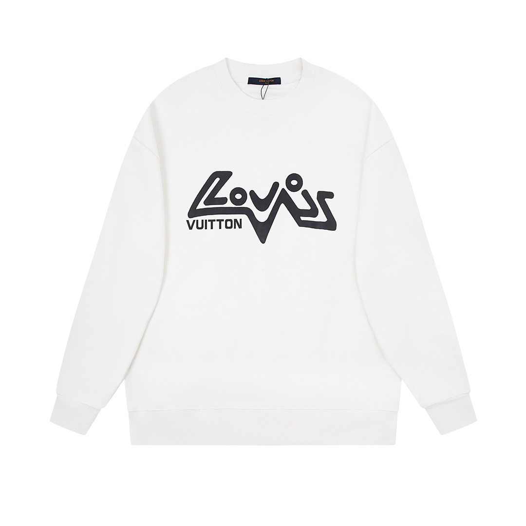 LV Hoodies White