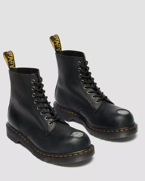 1460 Metal Toe Leather Boots