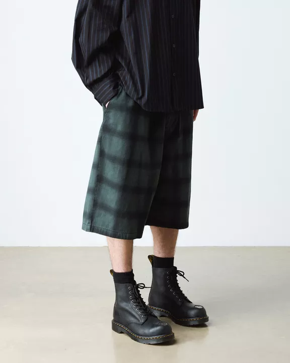 1460 Metal Toe Leather Boots