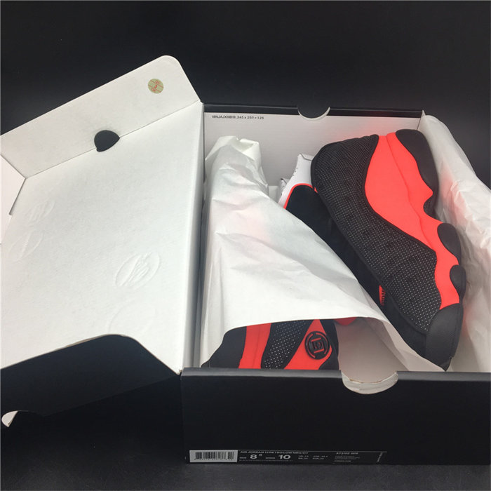 JRD 13 Retro Low CLOT Black Red AT3102-006