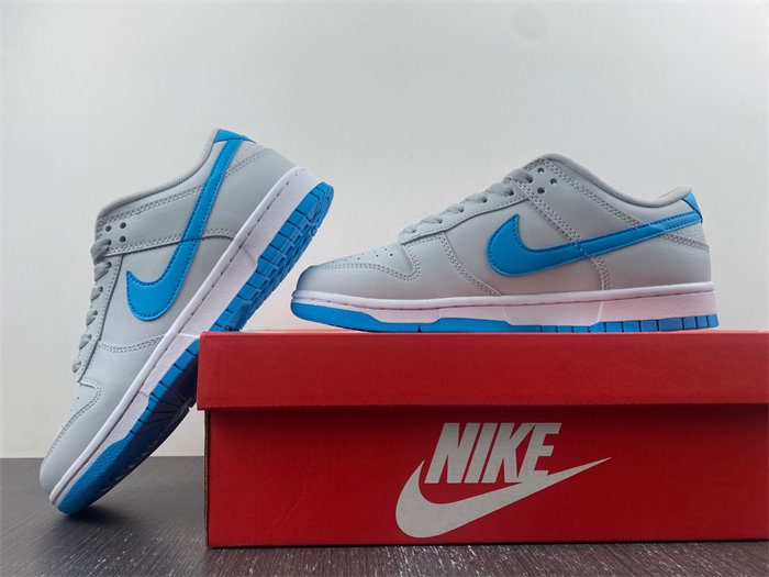 NK Dunk Low Retro Pure Platinum Blue Lightning DV0831-001