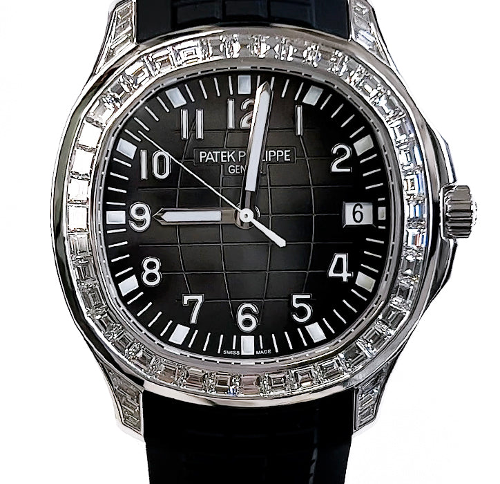 【SUPER CLONE】12A Patek Philippe Aquanaut Diamond Bezel 5167/300G-010
