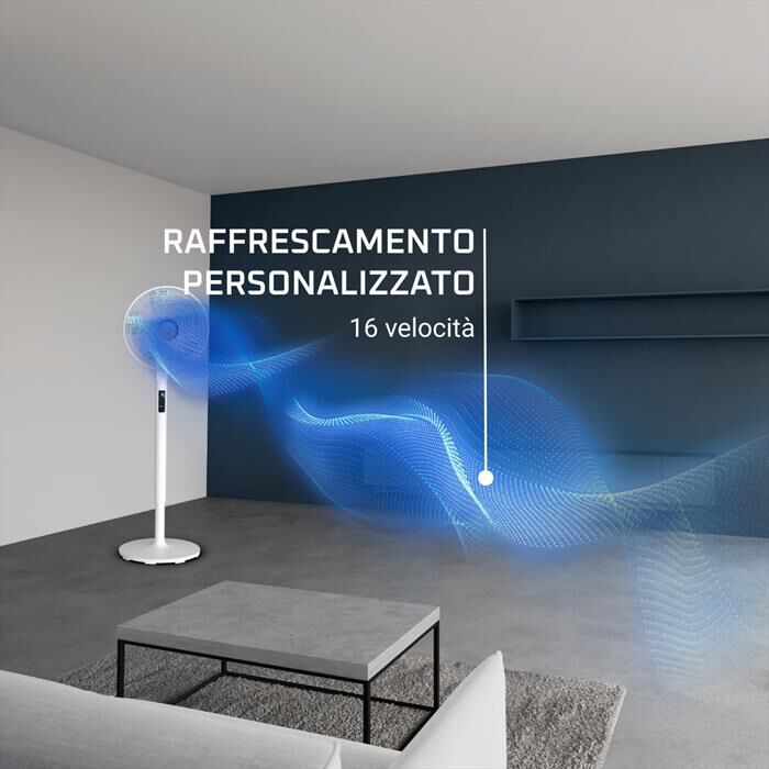 ROWENTA - Ventilatore a piantana VU5890F0-Bianco
