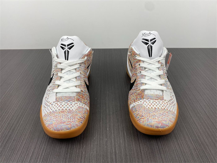 NK Kobe 9 Elite Premium Low HTM Milan White Multi-Color 698595-109