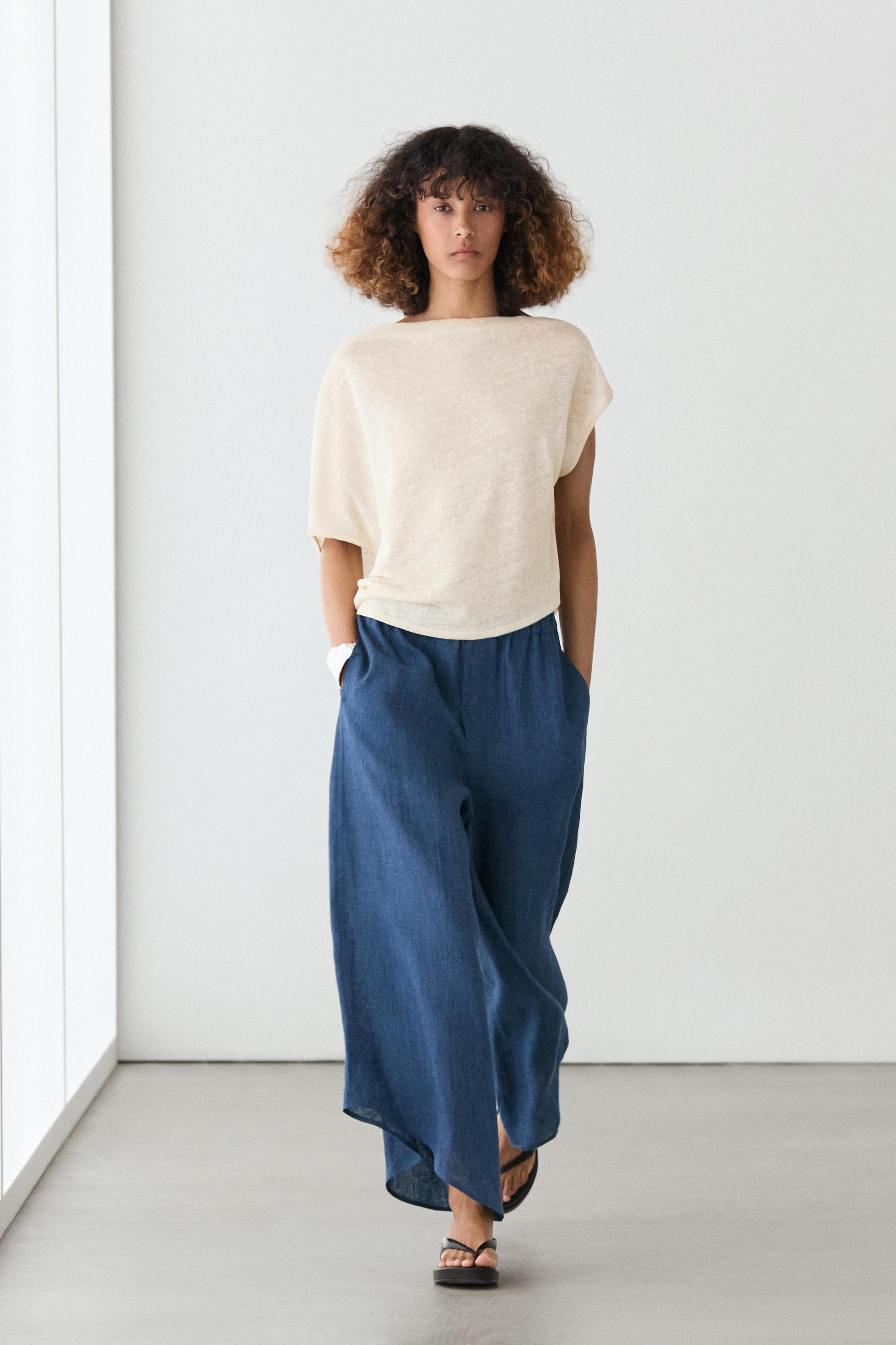 Pantalón total look lino
