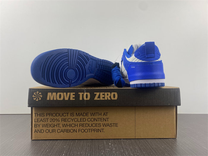 NK Dunk Low Disrupt 2 White University Blue DH4402-102