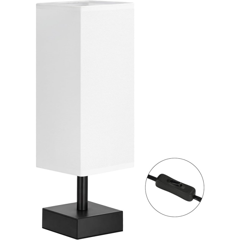 White Small Table Lamp
