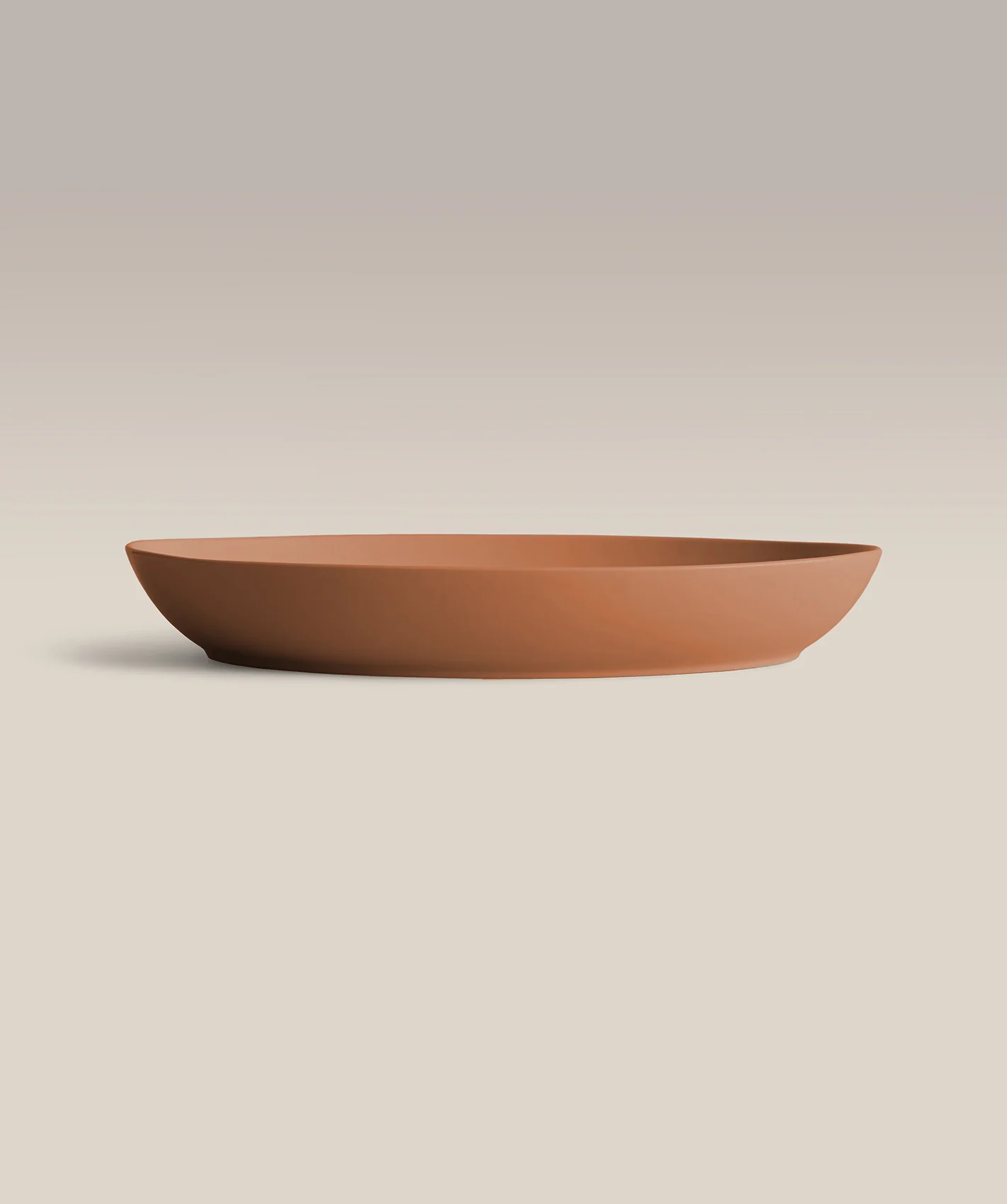 Oval Low Serving Bowl