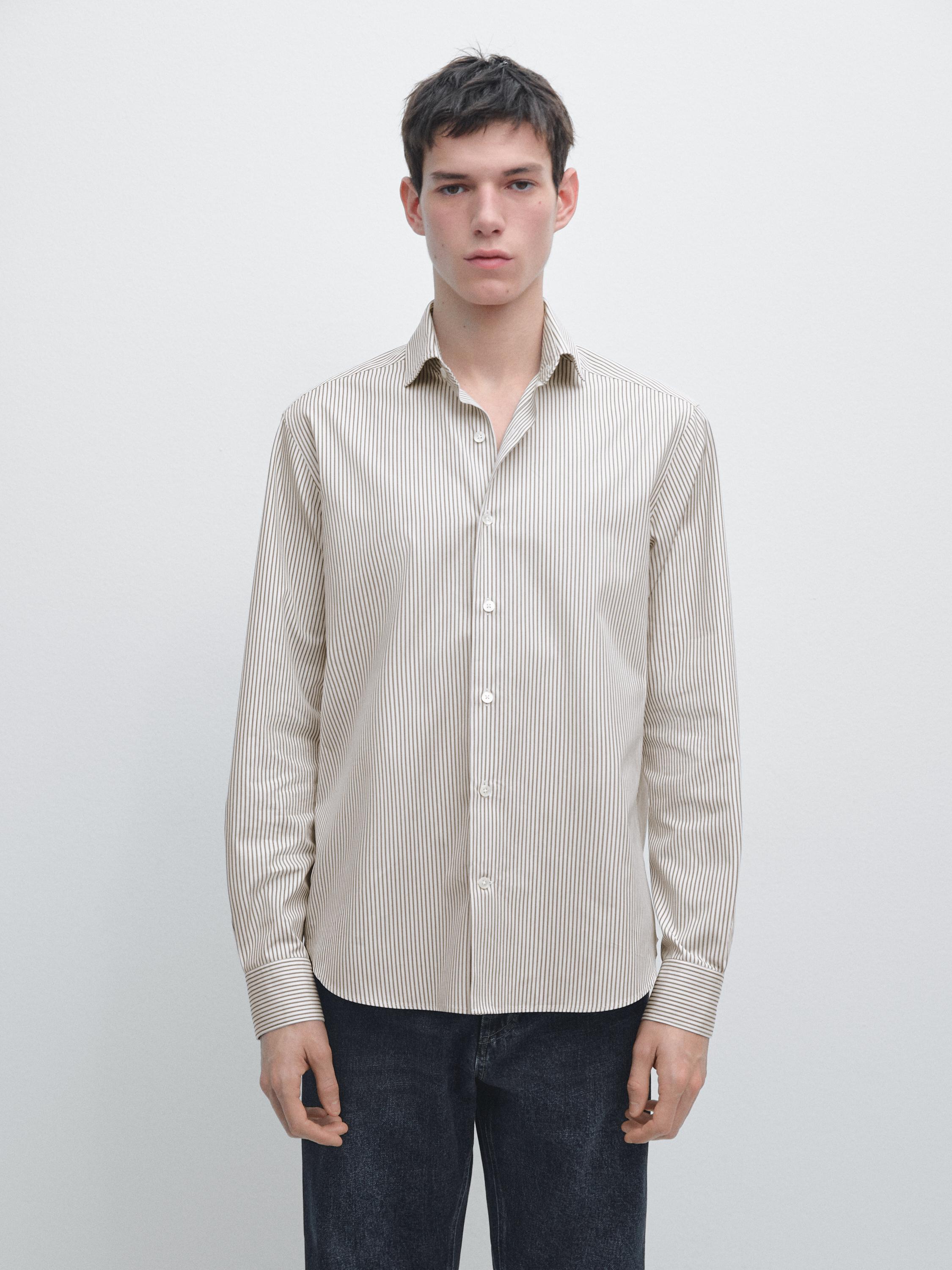 Camisa popelín algodón