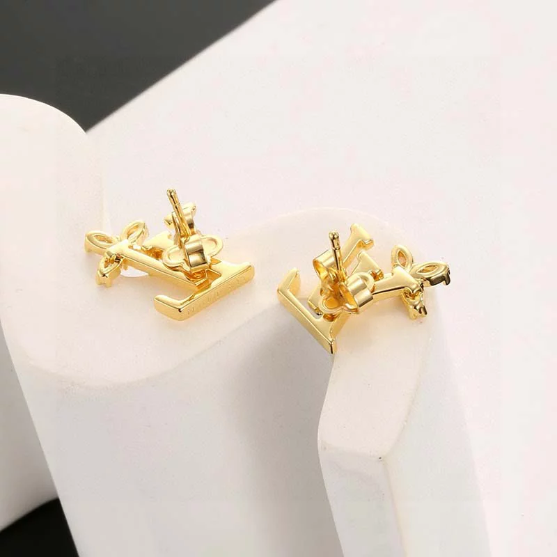 Stone-set Flowers Earrings ED-931300