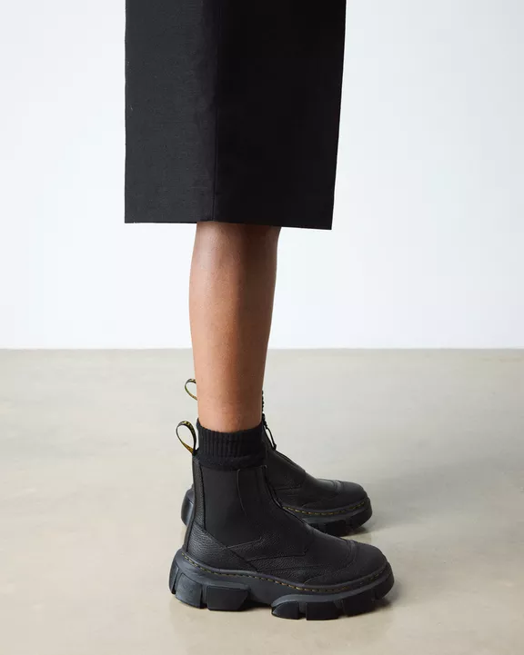 Dmxl Zip Chelsea Leather Boots