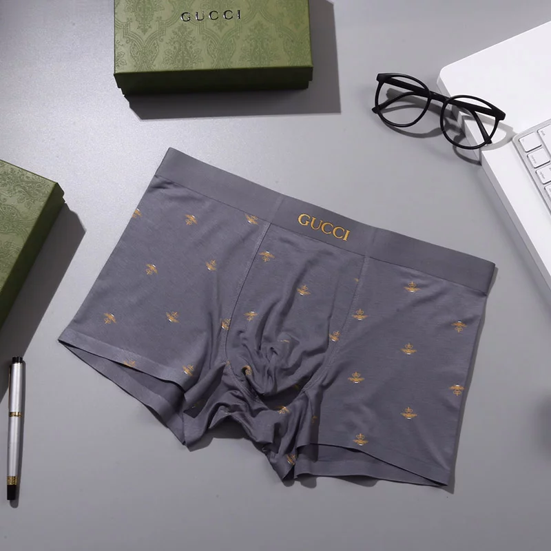 Set of 3 High Quality Seamless Craftsmanship Breathable Soft & Skin-Friendly Modal Fabric Boxers KZ-930010