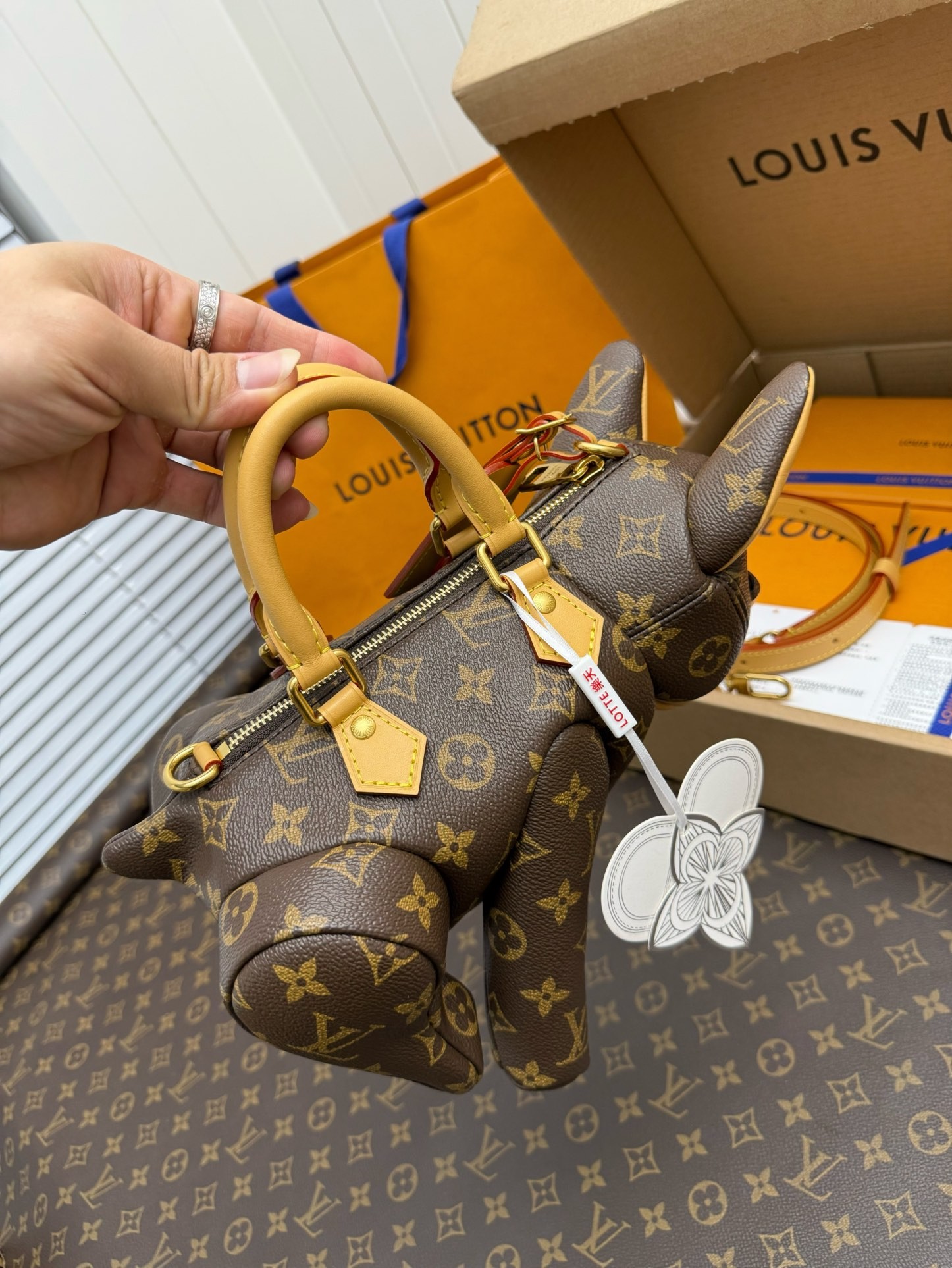 LV's new season POOCH BAG handbag M12617