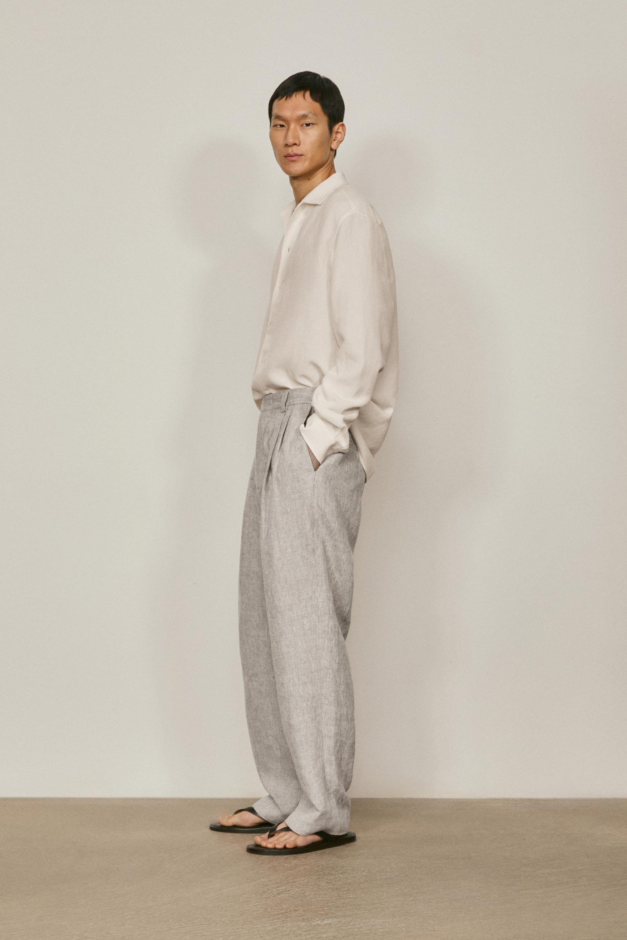 Pantalón total look lino - LIMITED EDITION