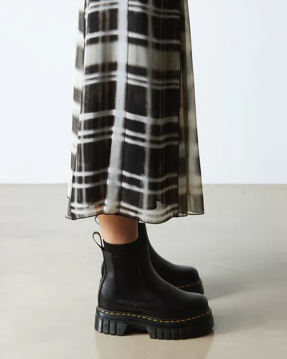Audrick Nappa Lux Leather Platform Chelsea Boots