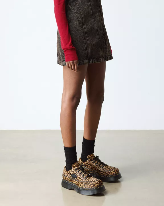 Buzz 5-Eye Leopard Shoes