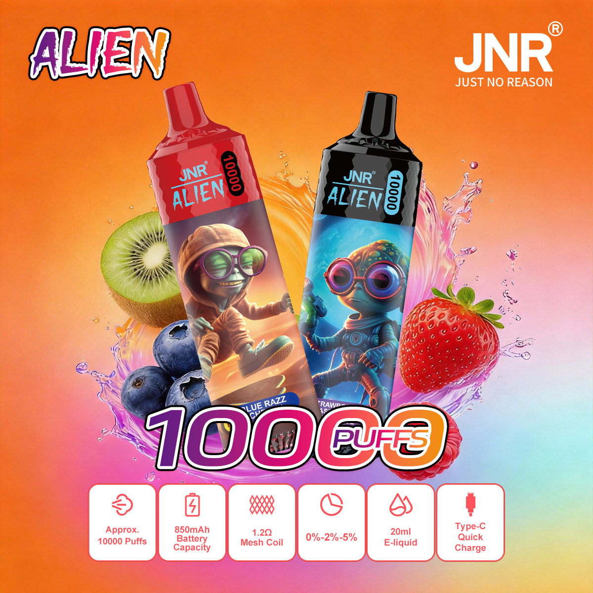 Alien 10K - Vape Grok