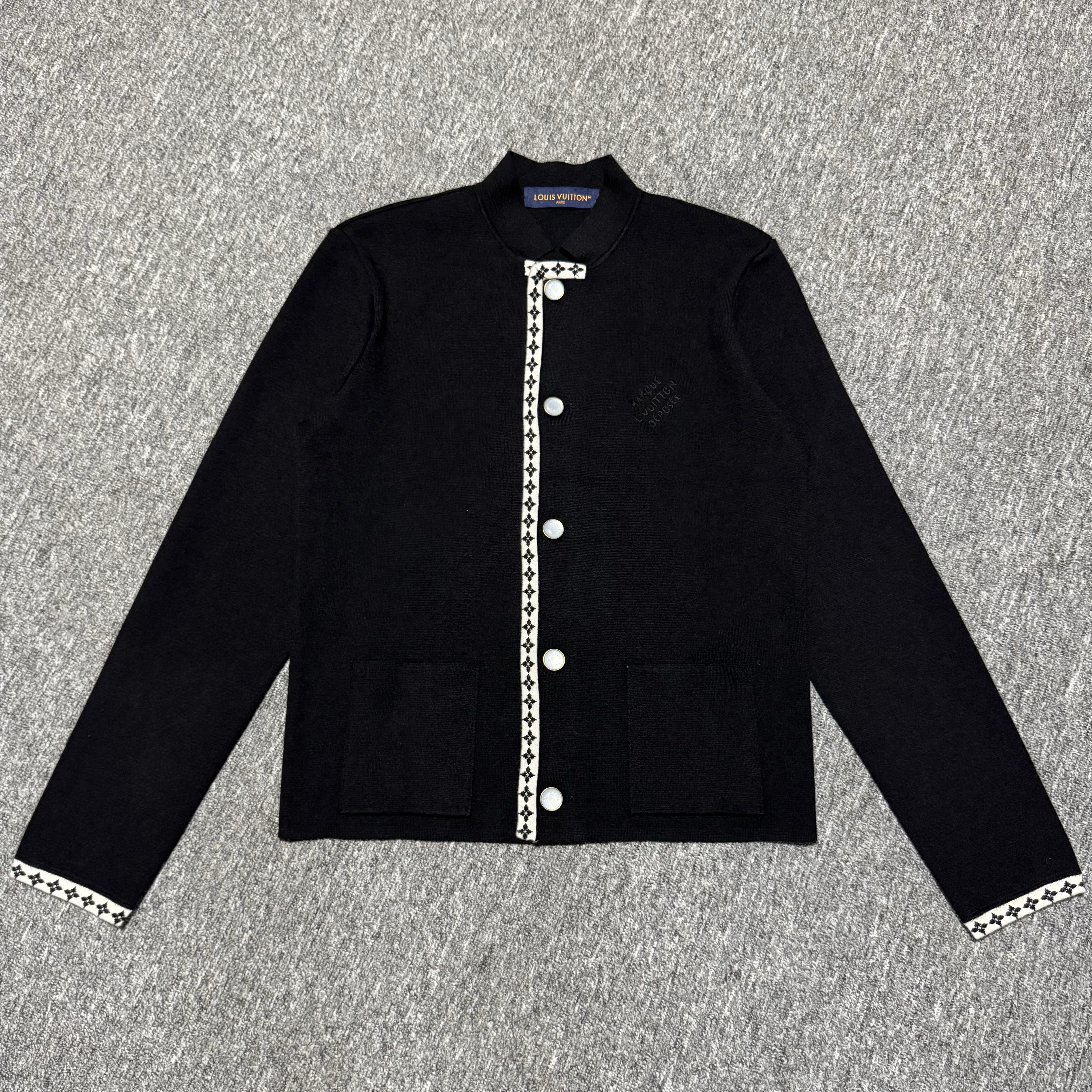 LV Wool knit sweater Coat