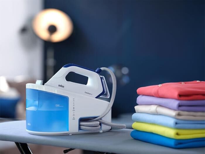 BRAUN - SISTEMA STIRANTE CARESTYLE 3 PRO IS3157BL-BIANCO BLU