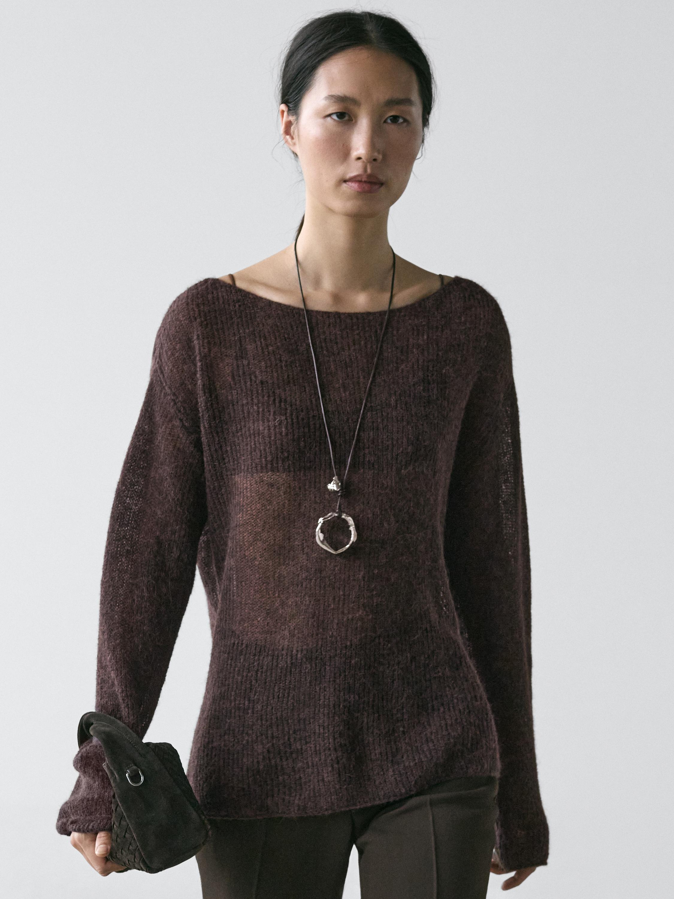 Jersey punto con lana alpaca