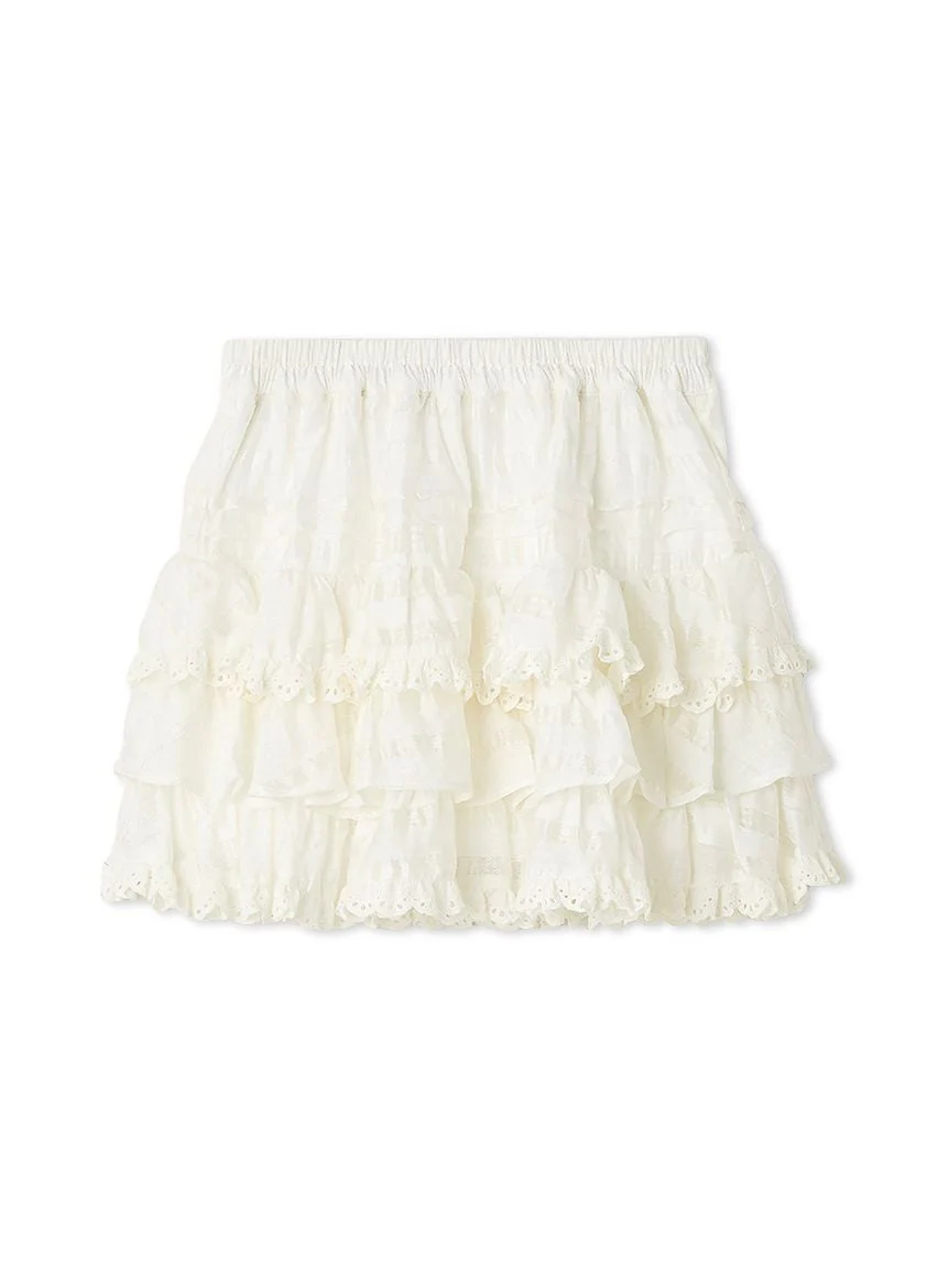 Ruffle Tiered Skort