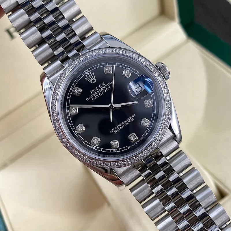 Classical 36mm diameter Dial Woman‘s Mechanical Watch WB-7180018