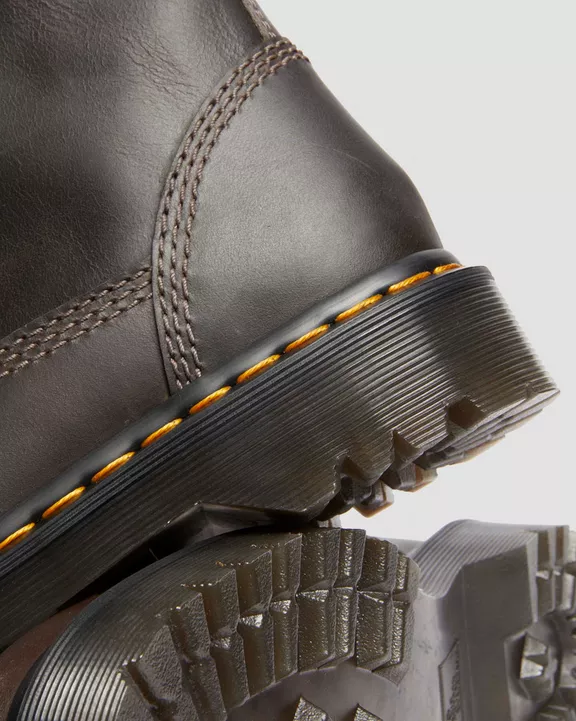 Anistone Lo Leather Biker Boots