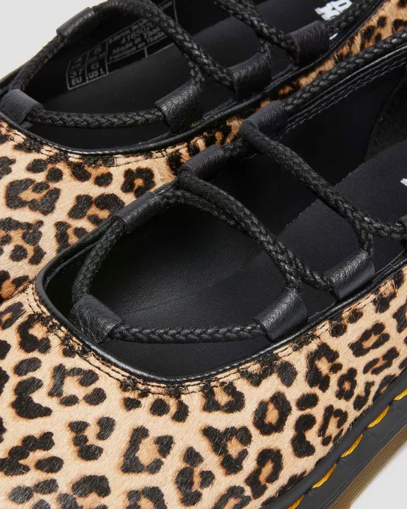 Elphie II leopard ballet flats