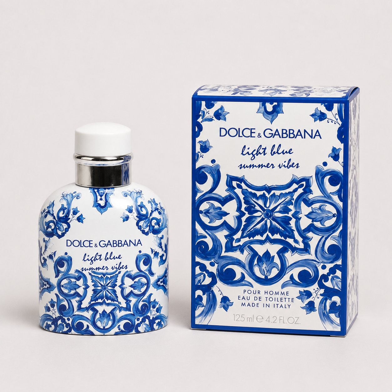 D153：Dolce&Gabbana Light Blue Summer Vibes Eau de Toilette Pour Homme 125ml