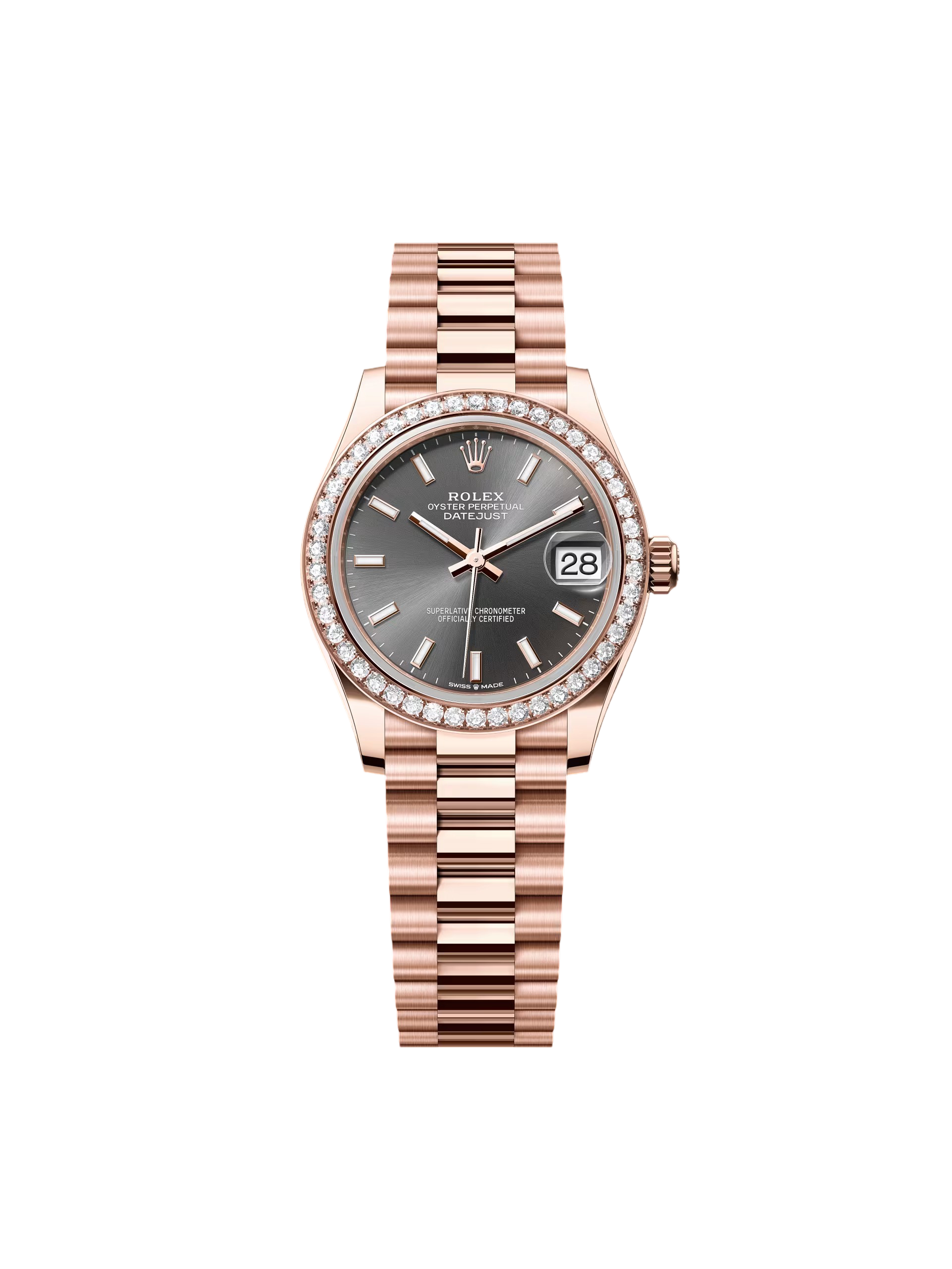 Rolex Datejust m278285RBR-0021 Slate Dial 31mm