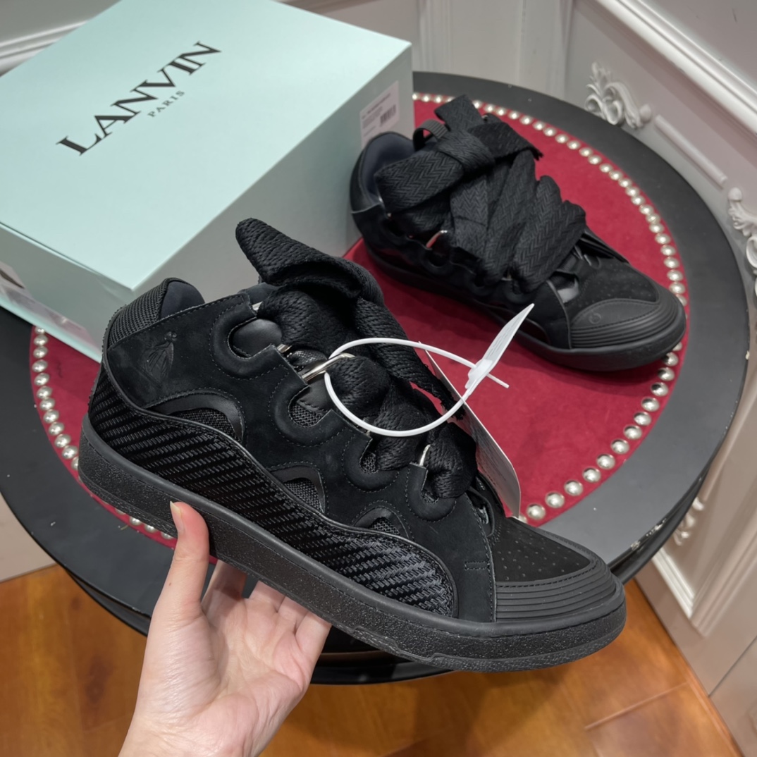LAN Curb Sneaker All Black