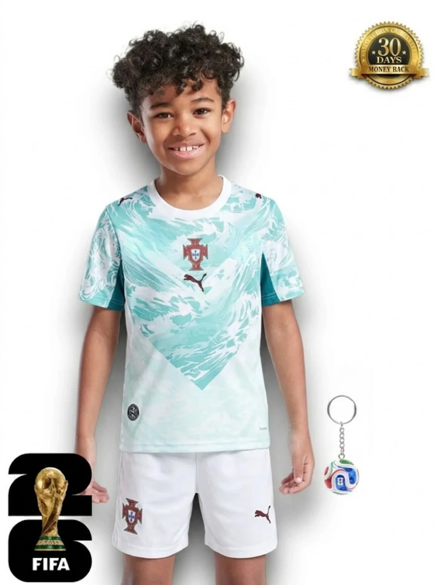 Kids Portugal Away World Cup 2026