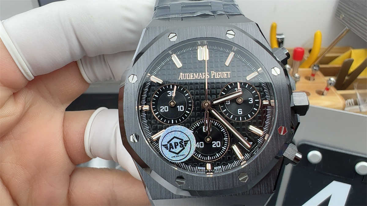 APS Factory Audemars Piguet 26240 Ceramic Replica – Premium Full Ceramic Chronograph (2025 Edition)