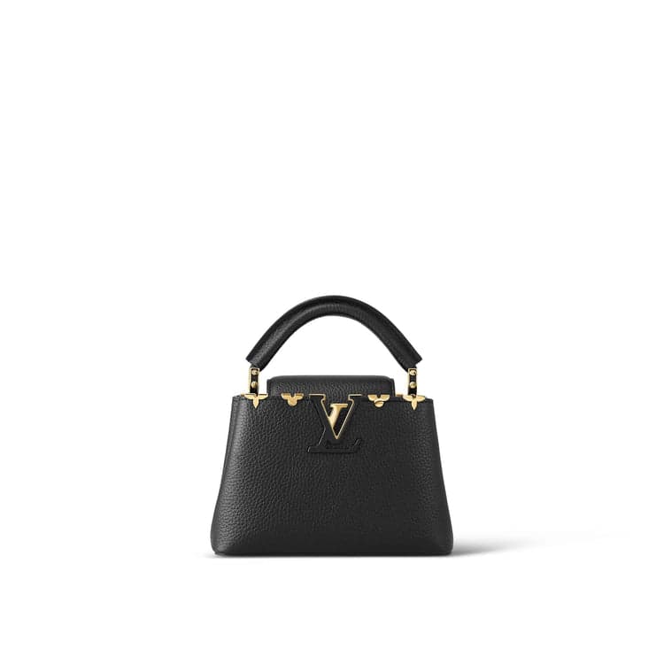 【Louis Vuitton】Very popular♡ Capucines Mini Black M56669