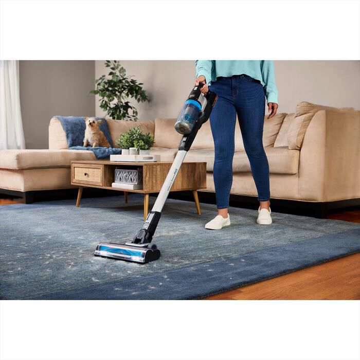 BLACK & DECKER - Scopa elettrica BHFEB520D1-TITANIUM/BLU