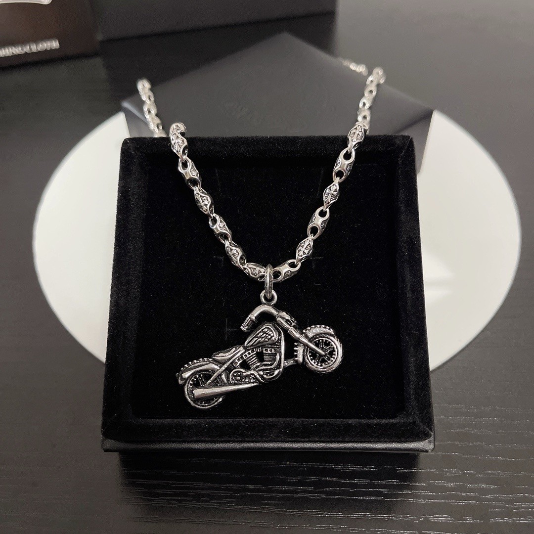 Chrome H Necklace